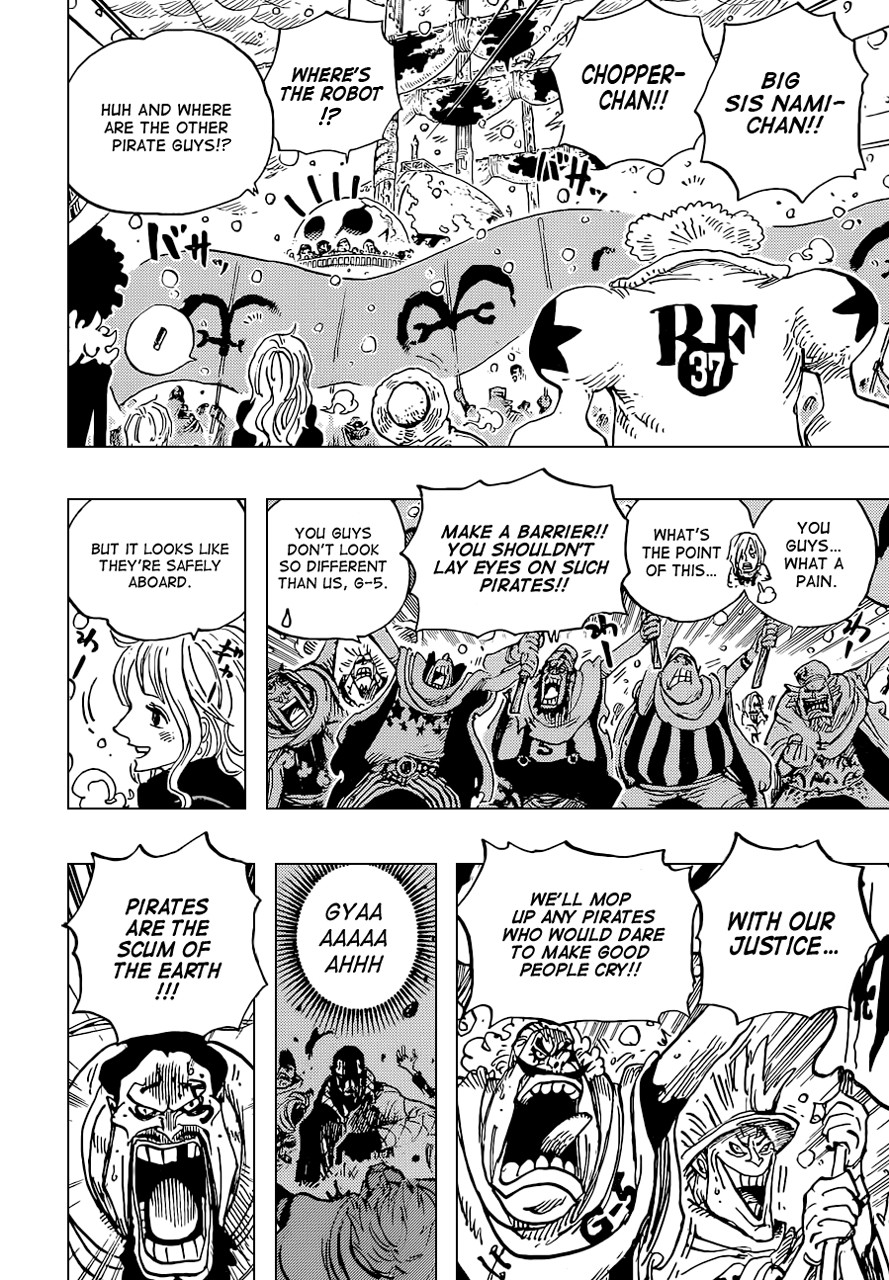 One Piece Chapter 697 6